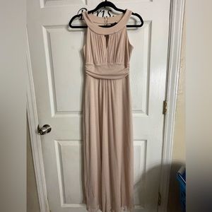 Pink glitter formal dress
